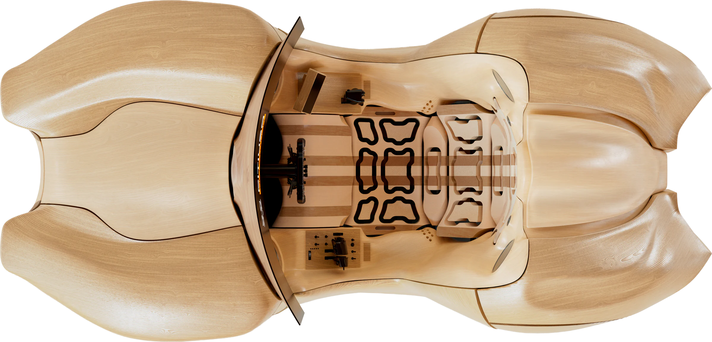 Pitiusa Art Station cockpit seen from above